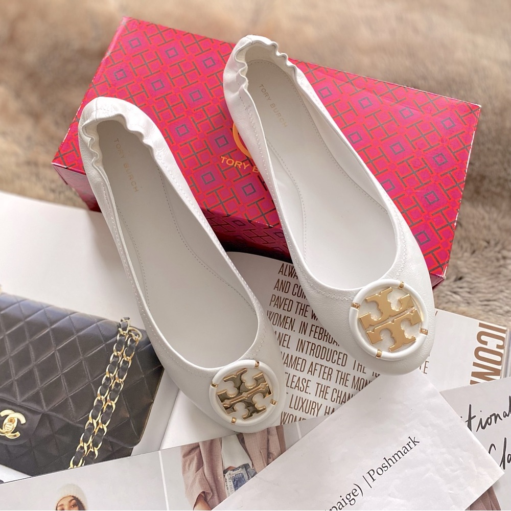 Tory Burch Multi-Logo Ballet Flat